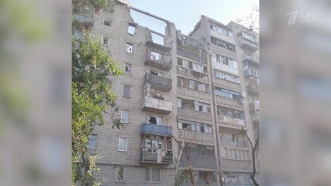 Украинские националисты атаковали многоэтажку в Первомайске