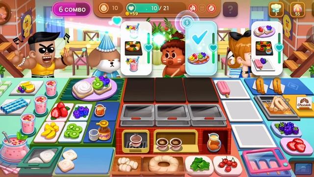 LINE CHEF Juciy Samba Kitchen Stage 31-1 смотреть онлайн