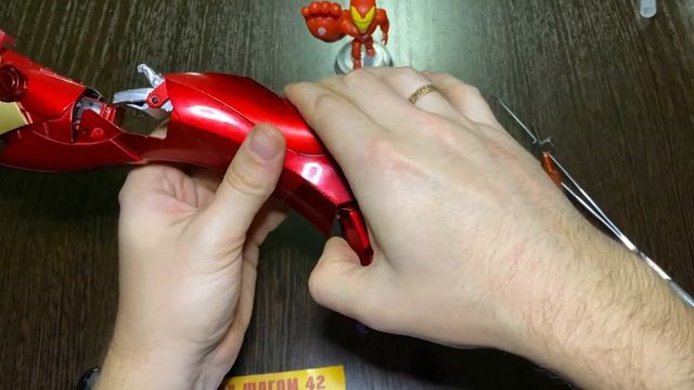 ЖЕЛЕЗНЫЙ ЧЕЛОВЕК! ВЫПУСКИ №42-44 | СОБИРАЕМ КОСТЮМ ЖЕЛЕЗНОГО ЧЕЛОВЕКА ОТ DEAGOSTINI | смотреть онлайн