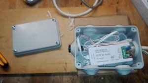 ИК датчик движения ближнего действия SR-8001A в работе