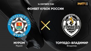 ФОНБЕТ Кубок России. Муром - Торпедо Владимир