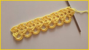 Ленточное кружево. Вязание крючком / Simple crochet ribbon lace