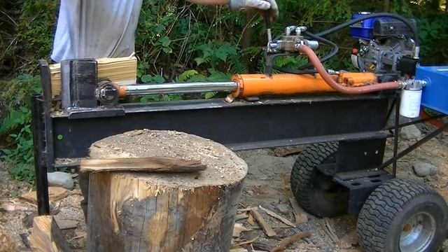 Homemade Firewood Splitter