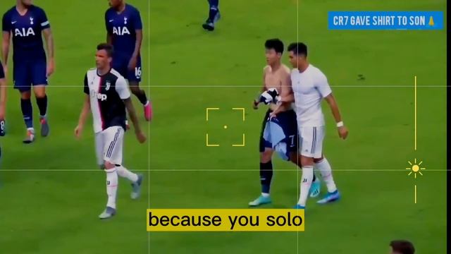 Son showed respect to Cristiano Ronaldo!!????? смотреть онлайн