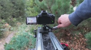 Слайдер для камеры своими руками в 4к 60fps. Конструкция недорогого слайдера. Плавный ход камеры.