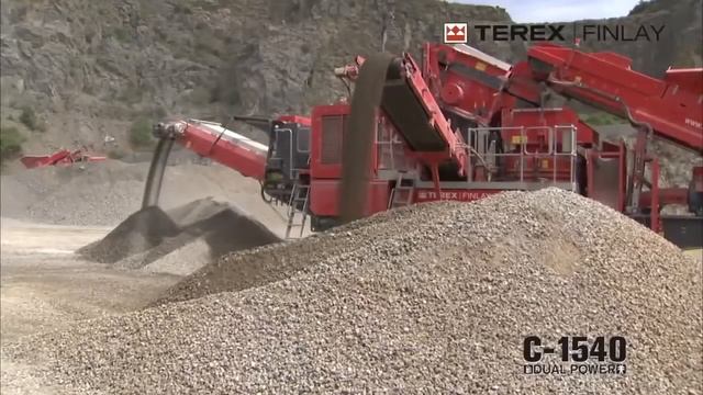 Конусная дробилка Terex Finlay C-1540 Dual Power