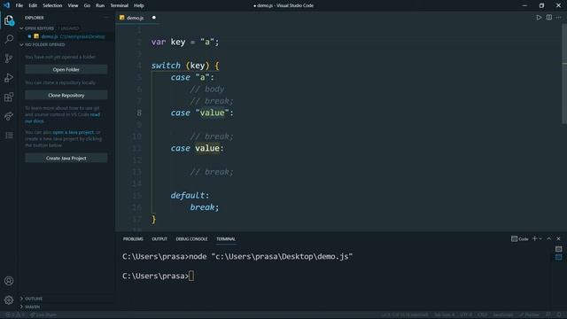 Switch Statement in JavaScript (Hindi) |  JavaScript Tutorial