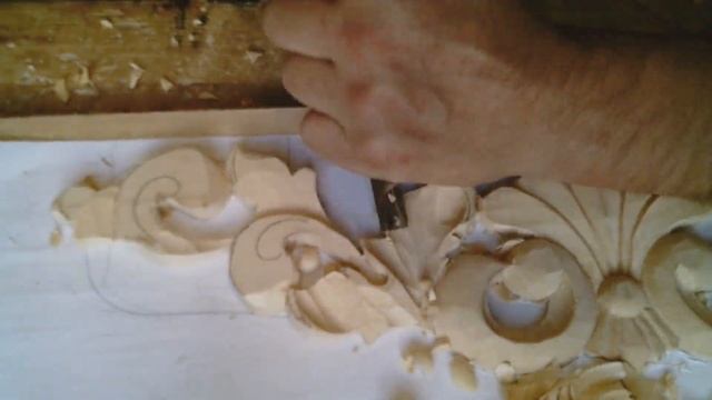 Резная накладка для дверного блока своими руками + результат на дверях. Резьба по дереву. смотреть онлайн