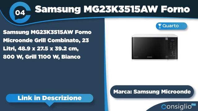 Migliori forni a microonde Top 7 del 2022 смотреть онлайн