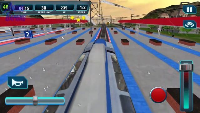 Euro Train Racing Game 2017- Multiplayer - Level 3