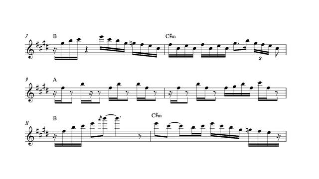 Michael Brecker - Candy (Tenor Saxophone Solo Transcription) смотреть онлайн