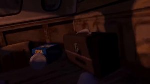 Toy story Buzz and Woody go to Pizza Planet