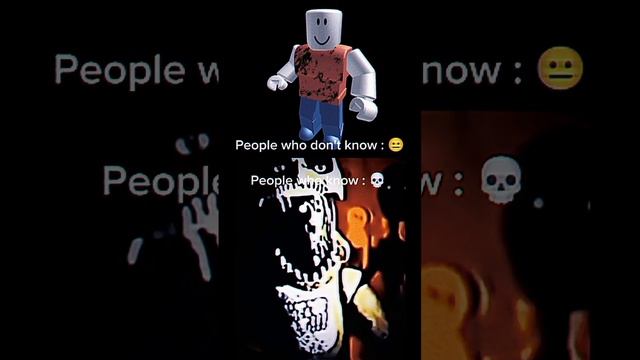 Roblox RUST_010 | People who don't know : ? People who know : ? #Fnaf #Myth #Roblox #Shorts