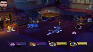 Tom and Jerry in War of the Whiskers Butch Vs Lion Vs Tom Vs Robot Cat (Master Difficulty)