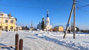 Село Янгильдино / winter in Russia 2023 / GoPro 11