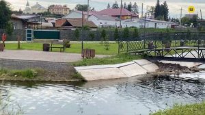 Видео прогулка по эко-тропе. Большое озеро. Шарыповский район