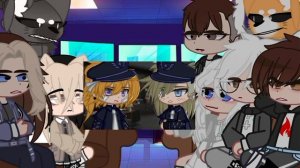 //реакция tiny Bunny на страшилки+автор,подруга автора//tiny Bunny ??//Gacha club//