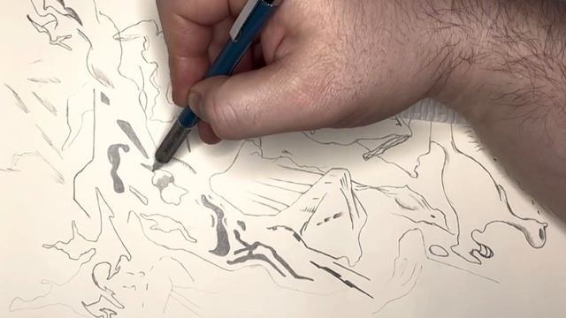 Drawing an existential scene смотреть онлайн