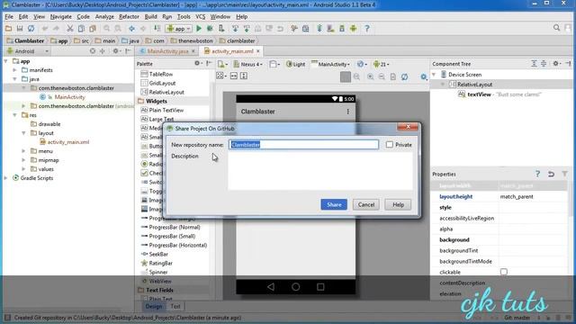 Andoid Tutorials-Working with GIT Hub смотреть онлайн