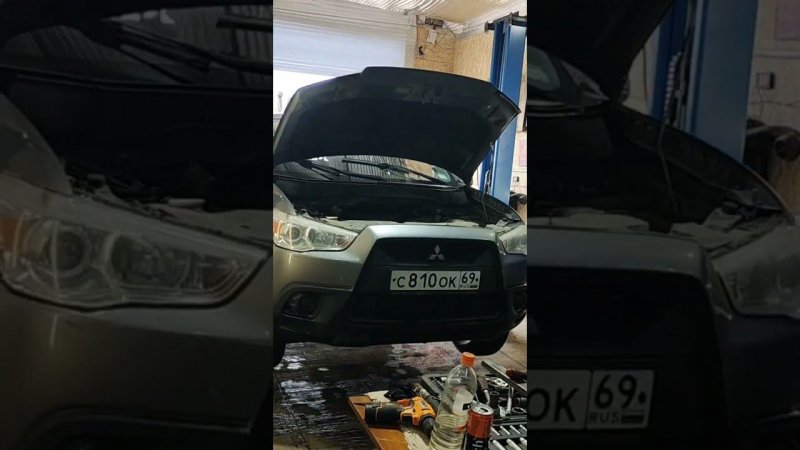 полное видео на канале  подписывайтесь ! #asx #mitsubishi #стойки #ремонт #автосервис