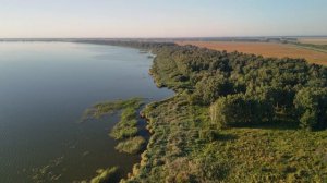 Рассвет на озере Мостовое, одно из достопримечательностей Алтайского края