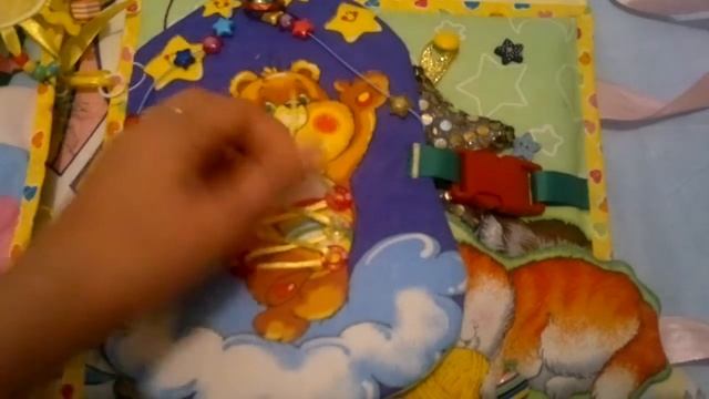 Развивающая книжка своими руками из ткани для девочки от 6мес до 4лет смотреть онлайн
