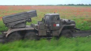 На Запорожском направлении противник испытал на себе действие кочующего расчета "Торнадо"