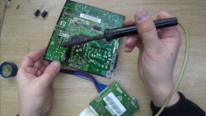 Samsung SyncMaster 2443NW. Разбор, ремонт, сборка.
