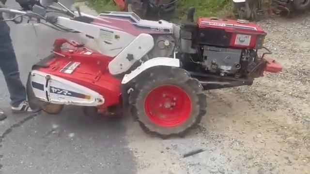 Японский дизельный мотоблок YANMAR YA70 смотреть онлайн