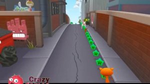 Angry Cat Run - Zombies Alley | Walkthrough CrazyGamesOnline