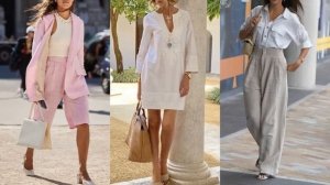 САМАЯ МОДНАЯ ЛЬНЯНАЯ ОДЕЖДА 2023 ? СТИЛЬНЫЕ ОБРАЗЫ ДЛЯ ЖАРКОГО ЛЕТА