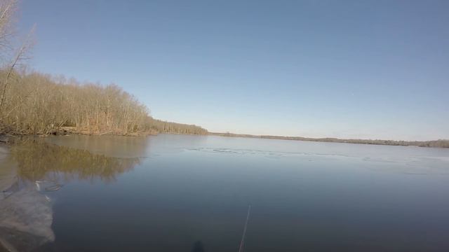50ft of Open Water Winter Fishing with Salmo Chubby Darters catching pickerel смотреть онлайн