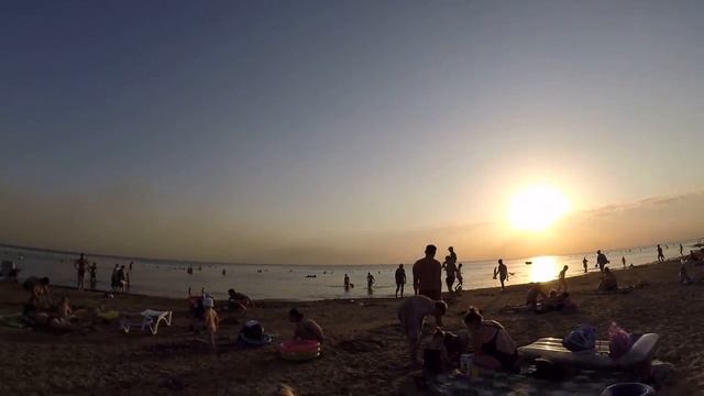 Черное море. Температура воды. Приехали на новый пляж Фея - 3. Анапа. Витязево. Джемете. смотреть онлайн