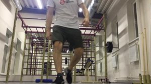 Советы от мастера спорта. Упражнения для пловцов. Штанга 80кг. Силовые узким хватом.