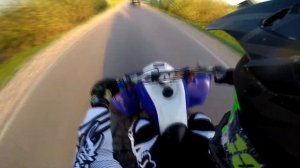 Тест драйв Раптора 700 13/ Yamaha Raptor 700