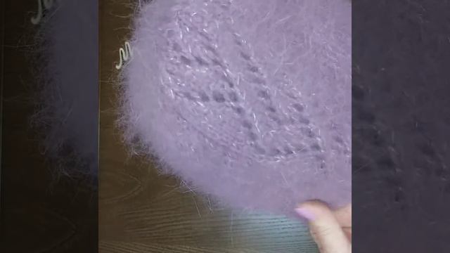 Двухсторонняя шапка из ПУХА НОРКИ. Мастерская Марины Кукарцевой