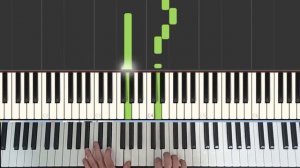 Richard Marx - Right Here Waiiting (на пианино, Synthesia)