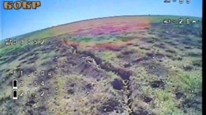 Удар FPV дроном по пехоте ВСУ на Запорожском нап/Strike at the AFU militants by FPV drone