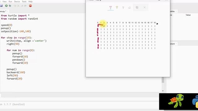 Turtle Race in Thonny IDE - Python programming : Part 3 смотреть онлайн