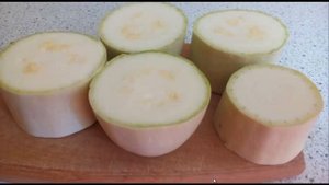 Кабачки фаршированные в духовке с мясом и рисом. Рецепт с обалденно вкусной подливкой.