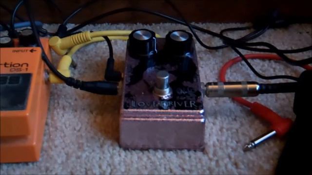DOD Love Driver unboxing/demo - Ken (L'Arc~en~Ciel) pedal - FX-900 signature model смотреть онлайн