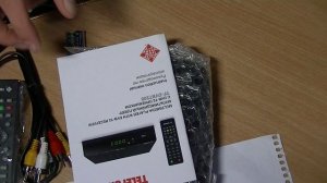 unboxing:TELEFUNKEN TF-DVBT206 распаковка и микрообзор