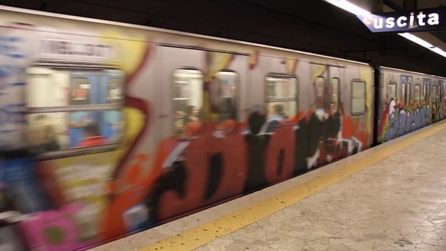 Поезд метро в Риме смотреть онлайн