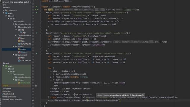 Test IlForno ?system using zio-test смотреть онлайн