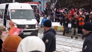 Олимпийский огонь в Ставрополе