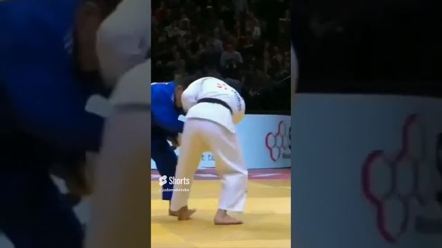 Зацеп стопой изнутри-4. Kouchi Gari. Дзюдо