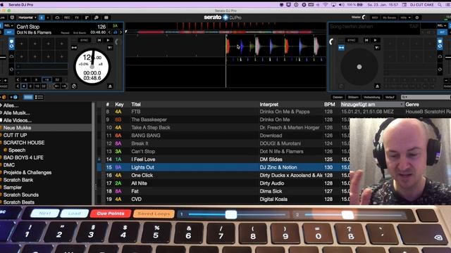 Macbook Touchbar Midi Map - Tracks in Serato DJ vorbereiten смотреть онлайн