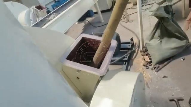 Видео испытаний измельчителя соломы