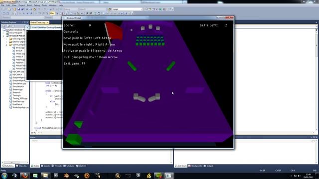 Games Engines: PhysX Breakout Pinball смотреть онлайн