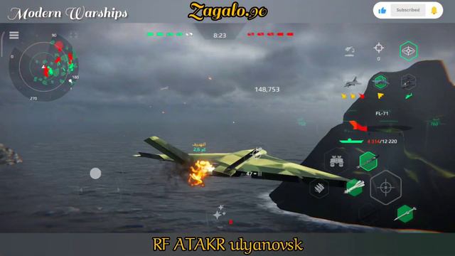 rf atakr ulyanovsk gameplay : Modern Warships / RF ATAKR ULYANOVSK смотреть онлайн